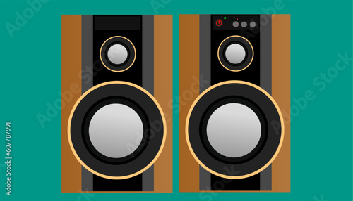 audio speaker illustration