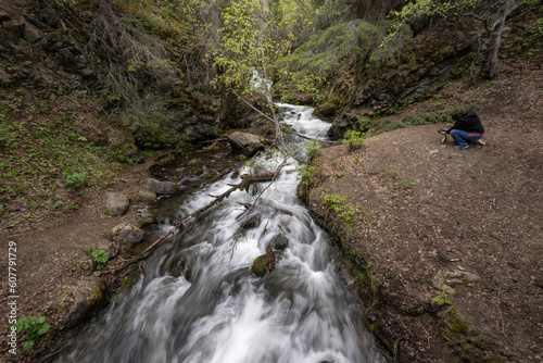Mchugh Creek north of bridge