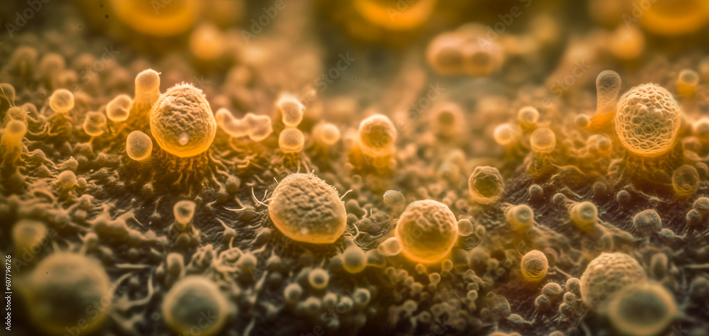 Wonderful microscopic world: cells, tissues, microorganisms