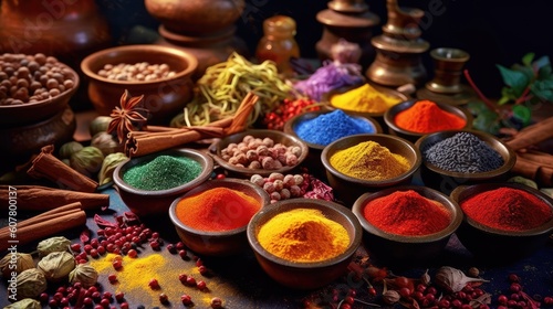 Traditional spices. Generative AI