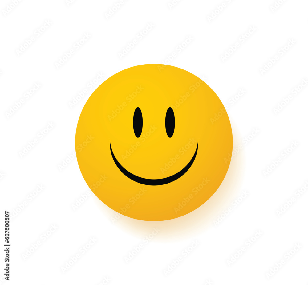 Smiley happy face yellow emoji Smiley happy face yellow emoji