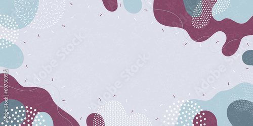 Background pattern, abstract colored shapes. Modern minimalism trendy pattern background. Vector background.