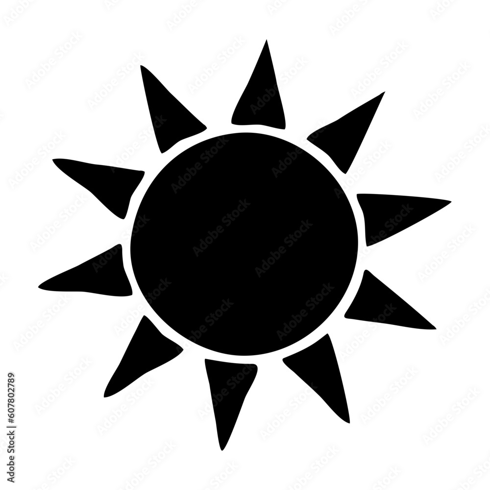 Sun icon