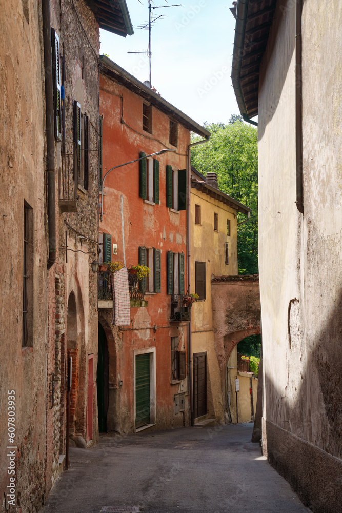 Fototapeta premium Castiglione Olona, historic town in Varese province, italy