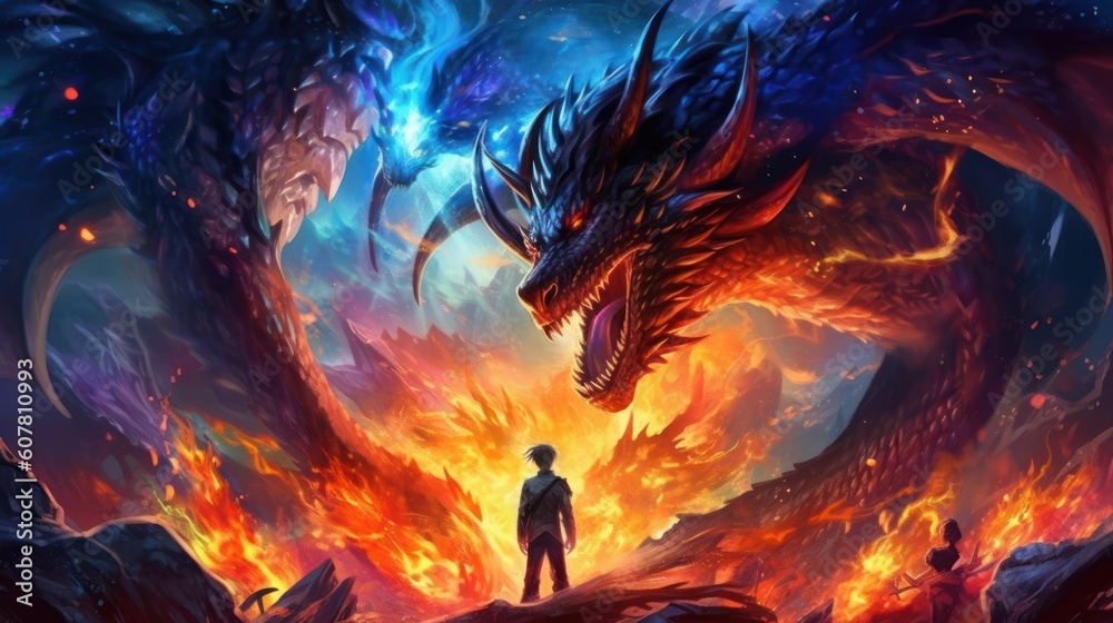 Fototapeta premium Role Playing Game Artwork