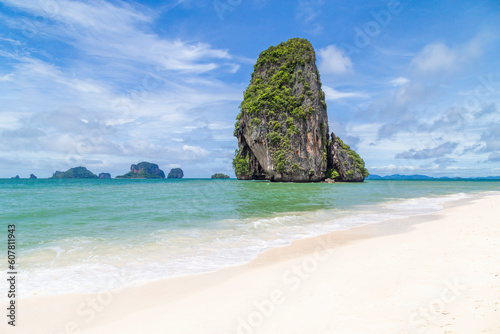 The Beautiful beach at Railay Beach in Krabi province, Thailand.