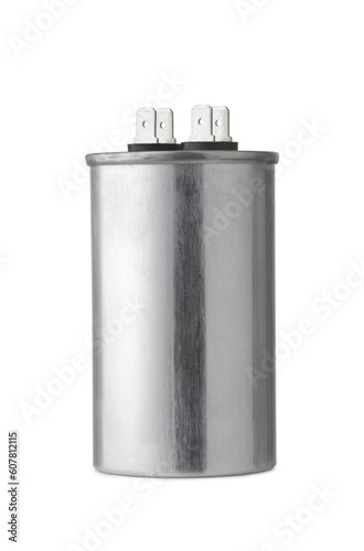 Front view of aluminum capacitor