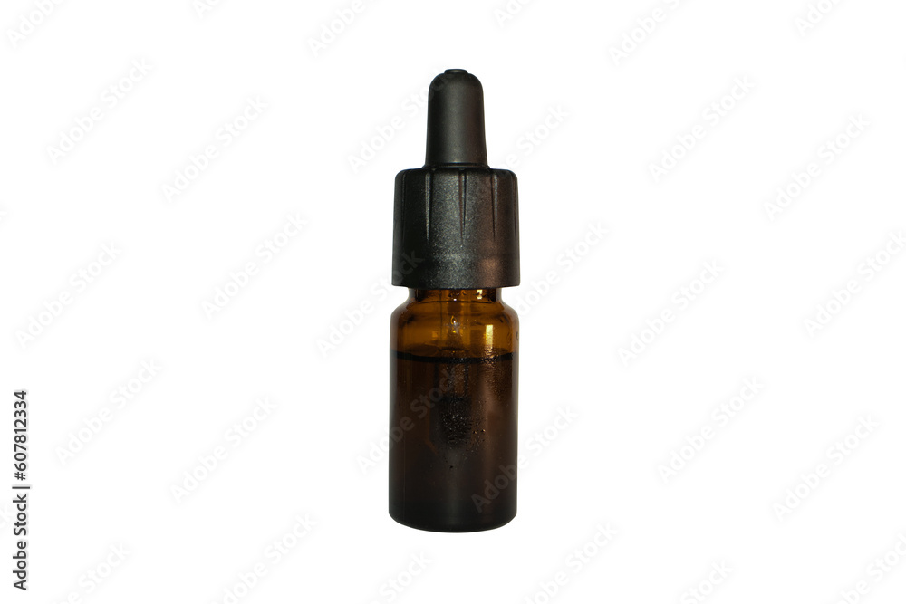 CBD Oil bottle isolated on white background. Cannabis sativa extract. Alternative medicine. CBD Oil bottle isolated on white background. Cannabis sativa extract. Alternative medicine.