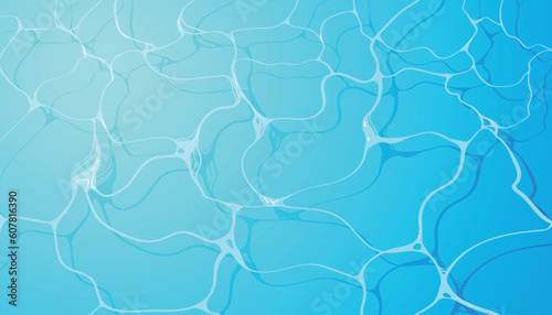 Surface of clean sea water as background