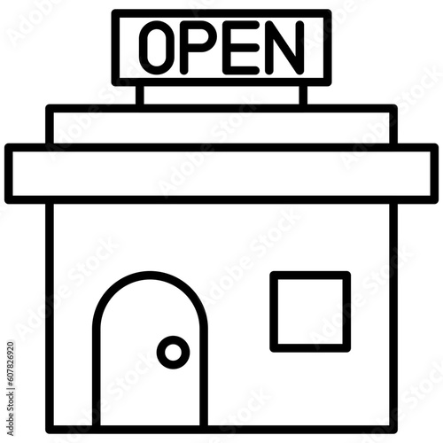 Open Post Office Icon