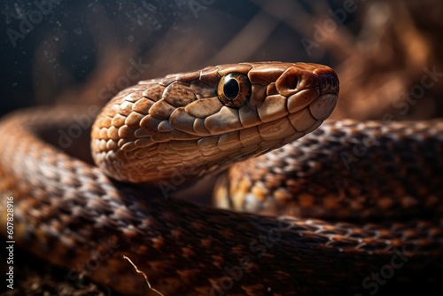 Eastern Brown Snake with Potent Venom