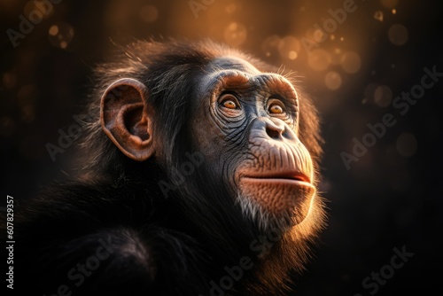 Chimpanzee Portrait © Arthur