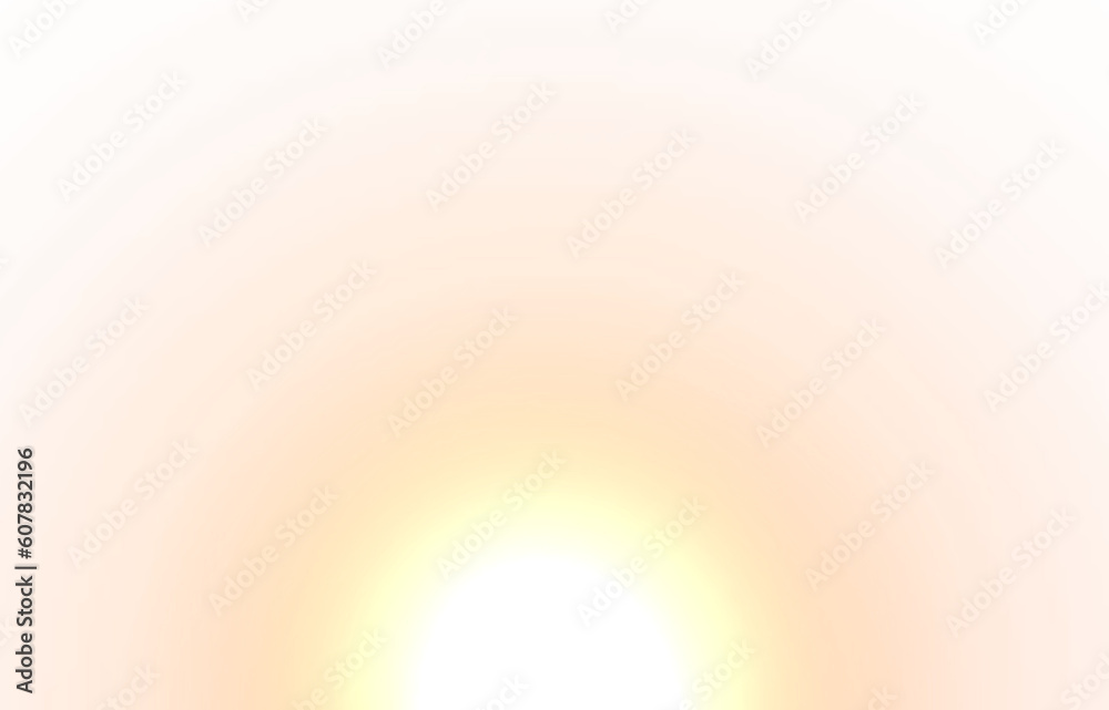 Transparent glowing sun special lens flare effect, graphic s isolated on transparent background.