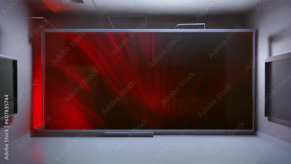 Innovative TV Studio Presentation: 3D Virtual Set Background Loop Innovative TV Studio Presentation: 3D Virtual Set Background Loop