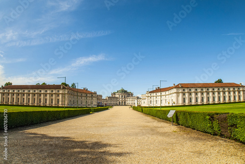 Palazzina di caccia di Stupinigi, former Savoy hunting lodge designed by architect Filippo Juvarra 1729. Torino, Italy, Europe