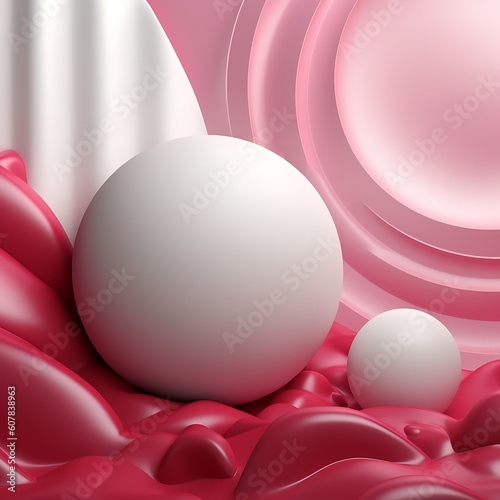 abstract background with pink accent Created with Generative AI