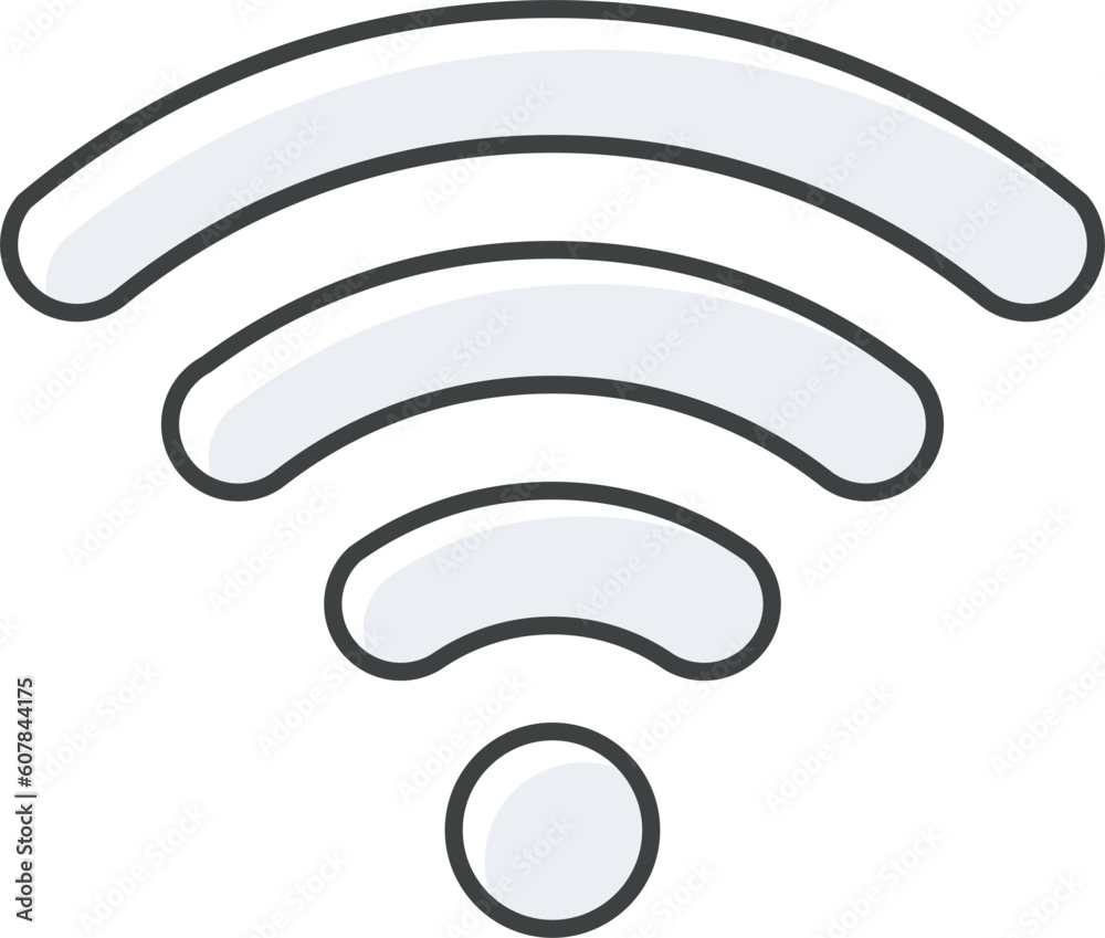 wi-fi shape design icon vector, this design represents about internet, digital communication and networking. This design can be used as a decorative illustration with a connection or network theme. wi-fi shape design icon vector, this design represents about internet, digital communication and networking. This design can be used as a decorative illustration with a connection or network theme.