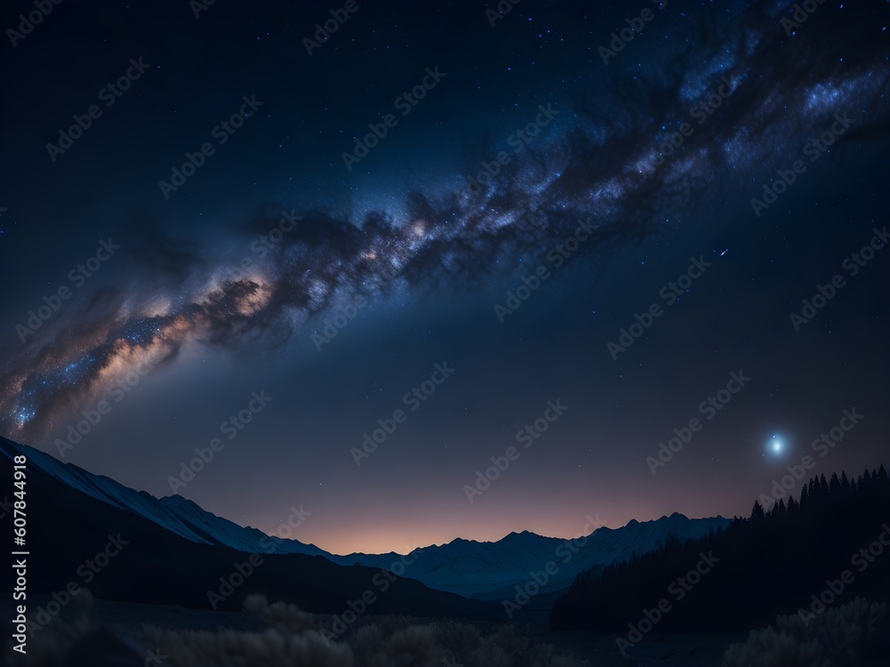 galaxy sky starry night