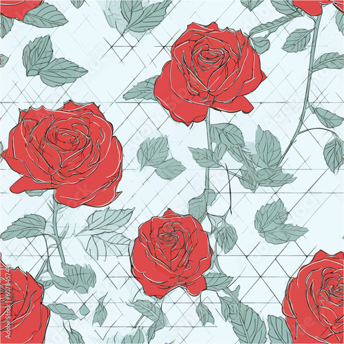 Lavish Rose Pattern