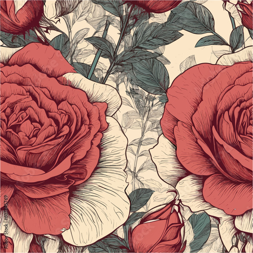 Lavish Rose Pattern