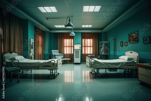 Hospitals and medical centers have a very characteristic professional photography ai generated © NikahGeh