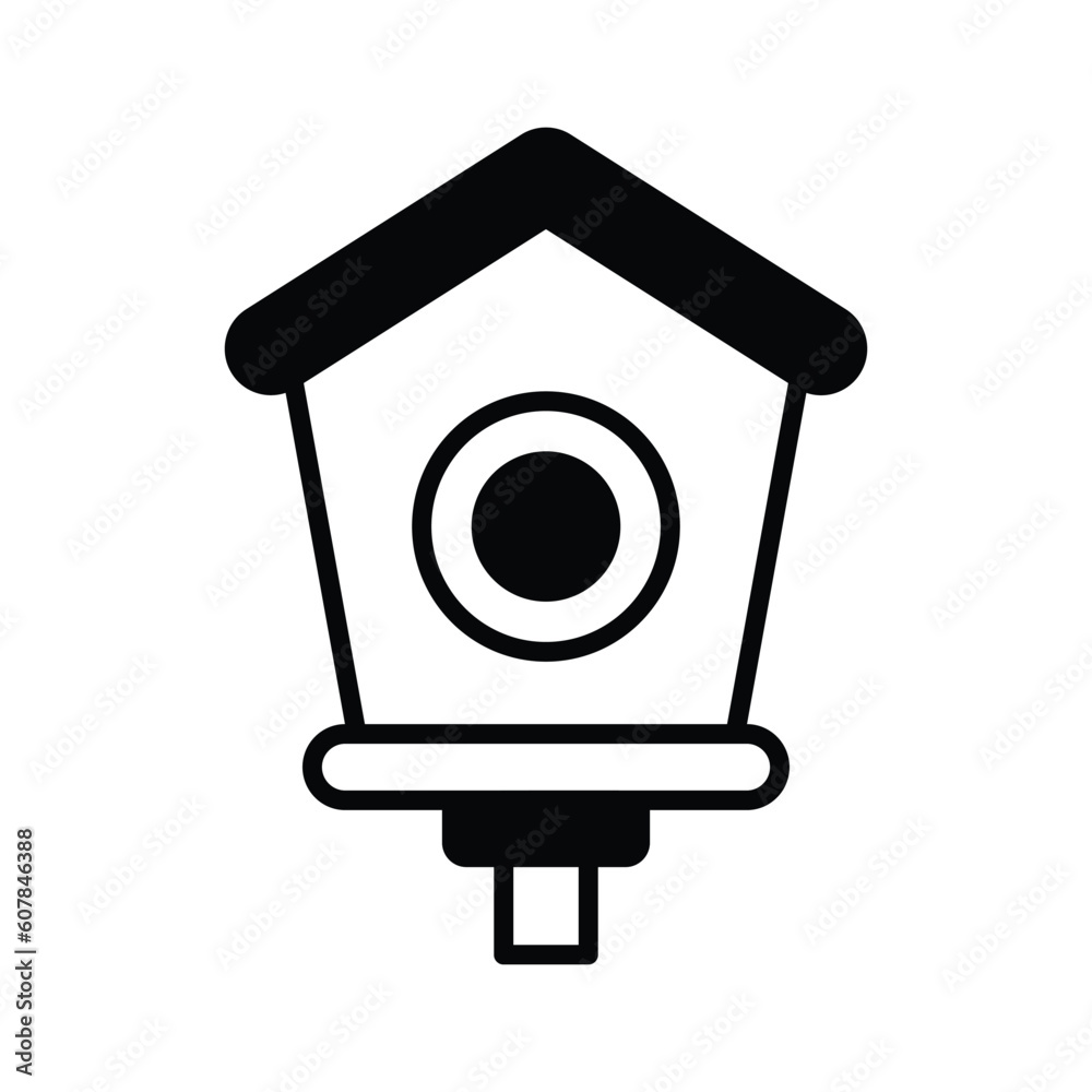 Check this beautifully designed vector of bird hose in editable style, nesting box of birds Check this beautifully designed vector of bird hose in editable style, nesting box of birds
