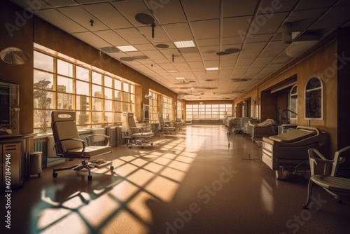 Hospitals and medical centers have a very characteristic professional photography ai generated