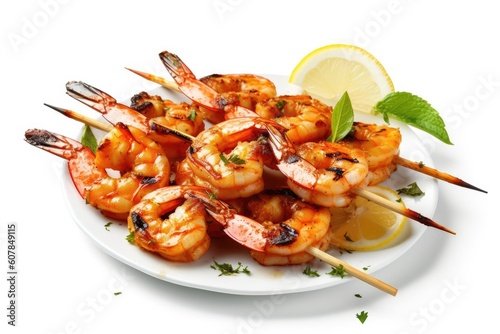 Delicious Grilled Shrimp Sk...