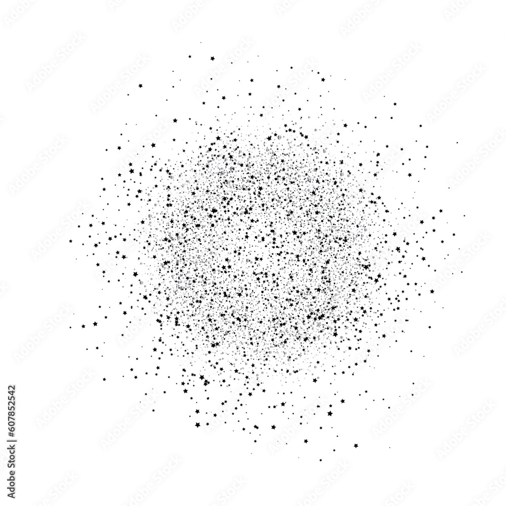 Explosion shatter concept isolated on transparent background, vector illustration.