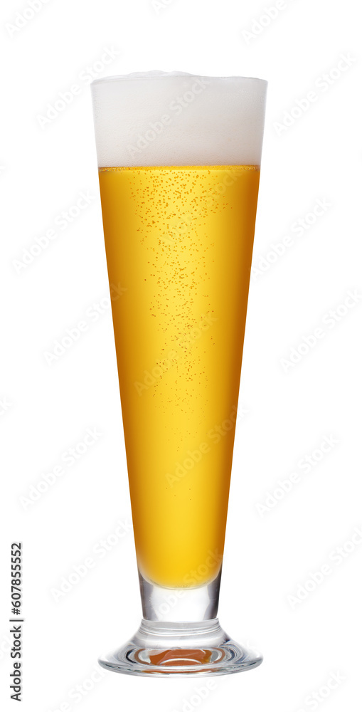 Beer glass isolated 