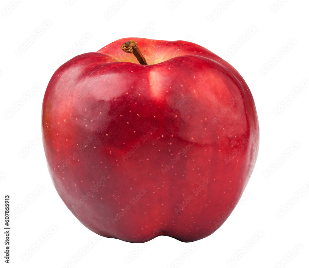 Red apple isolated 