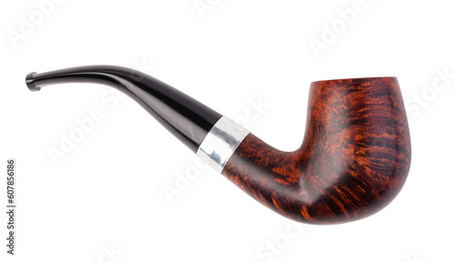 tobacco pipe isolated 