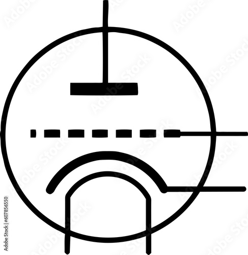 electronic circuit material transistor lamp