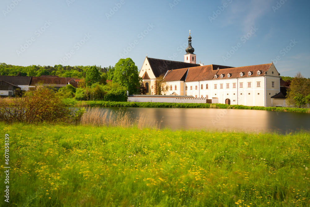 premonstratensian monastery in Geras,in Waldviertel, Lower Austria, Austria. It is famous for the fish farm