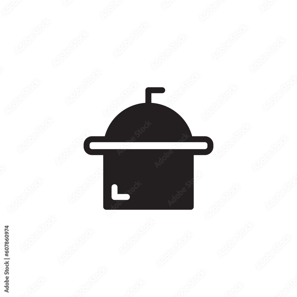 Pot Cook Cooking Solid Icon