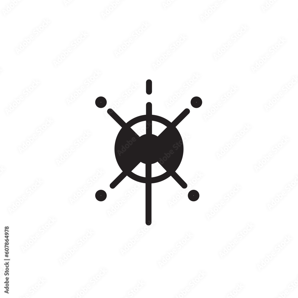 Firework Holiday Party Solid Icon Firework Holiday Party Solid Icon