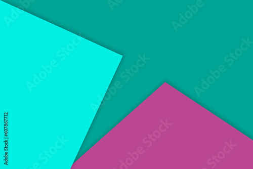 Free Download Geometric abstract background with shadow paper cut layers - GFXLoad
