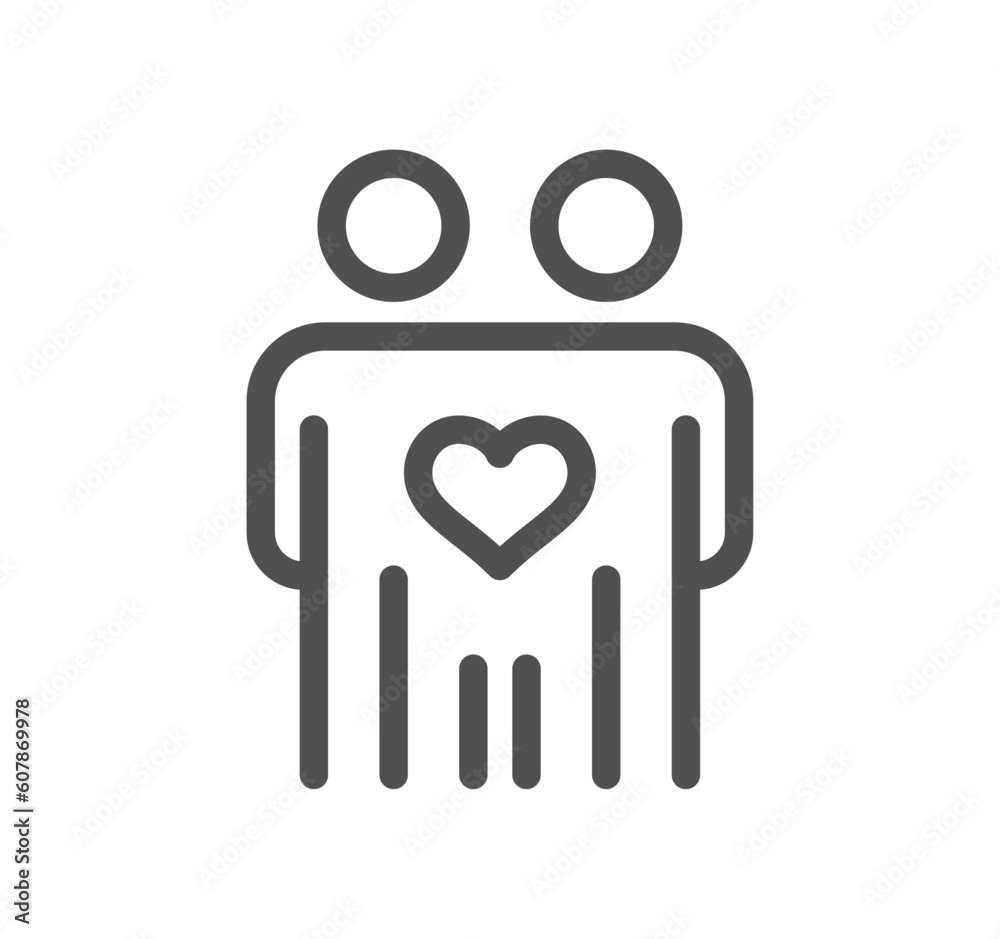 Core values related icon outline and linear vector. Core values related icon outline and linear vector.