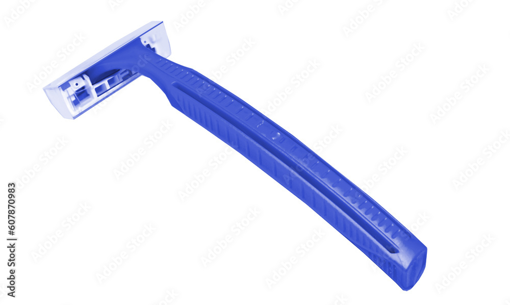 shaving razor, isolated shaving razor, isolated
