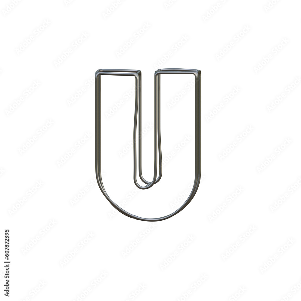 Outline Steel Wire 3D Alphabet or PNG Letters Outline Steel Wire 3D Alphabet or PNG Letters