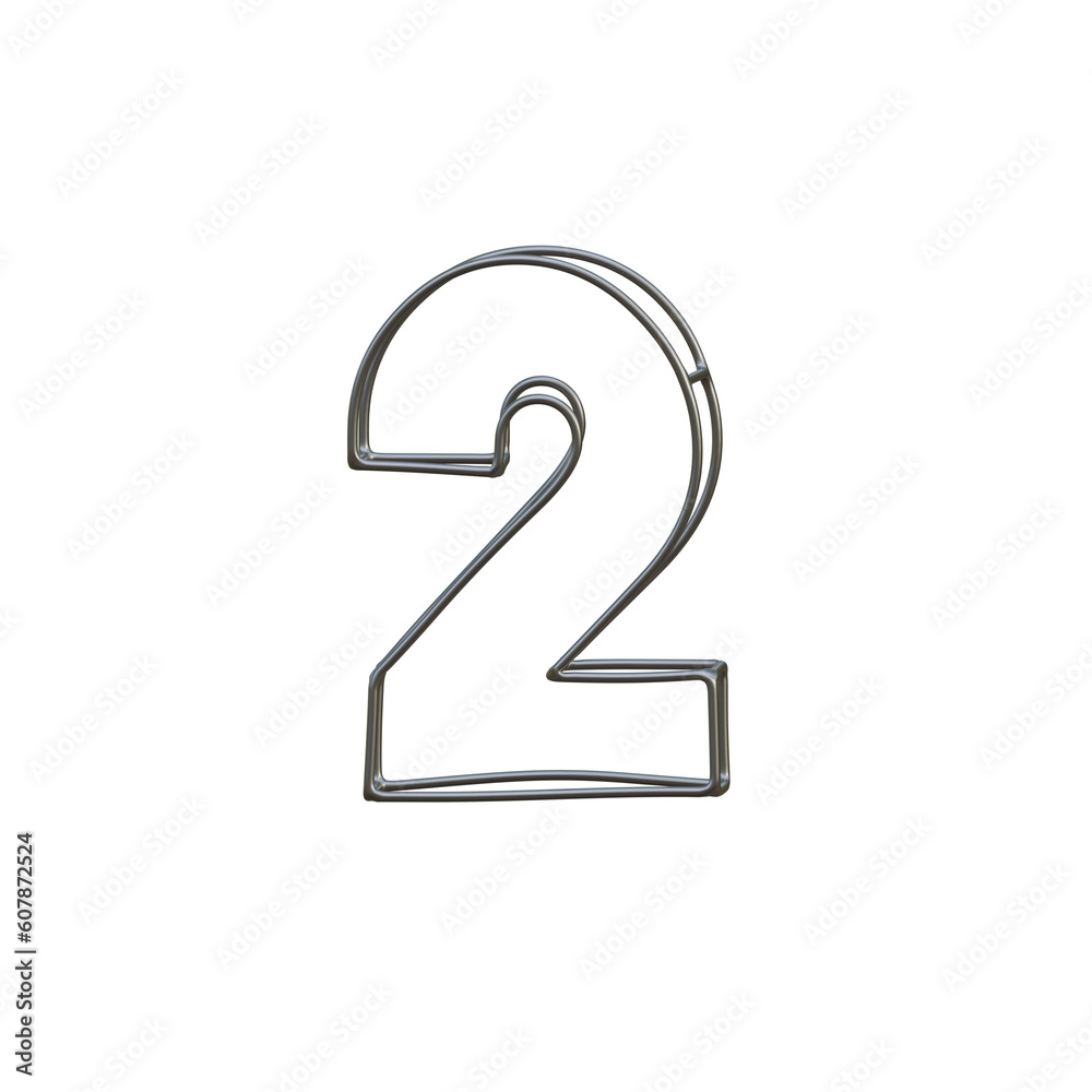 Outline Steel Wire 3D Alphabet or PNG Letters Outline Steel Wire 3D Alphabet or PNG Letters