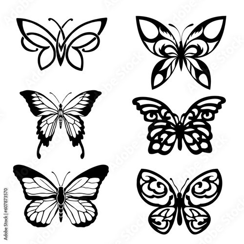 set of butterflies © Frank