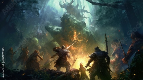 Fantasy RPG Game Artwork