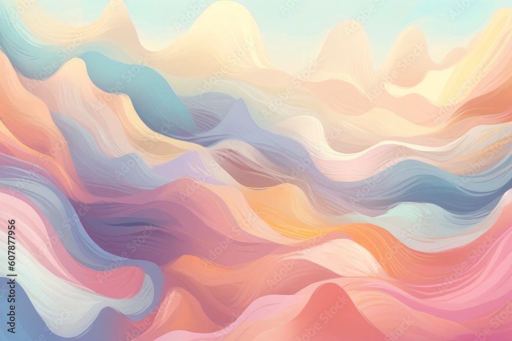 pastel abstract background. generative Ai pastel abstract background. generative Ai