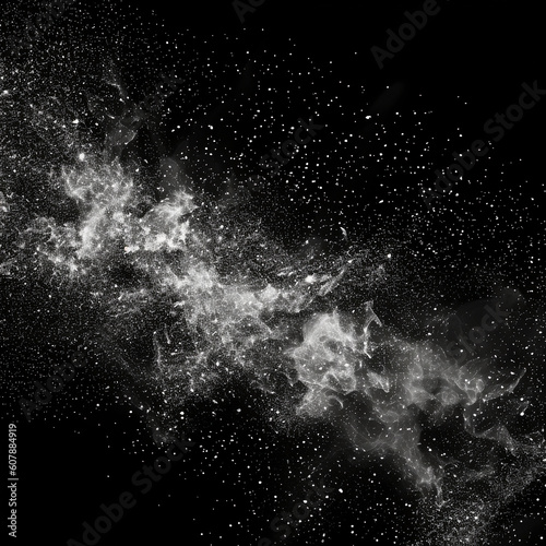 Cosmic dust particles, created with generative AI