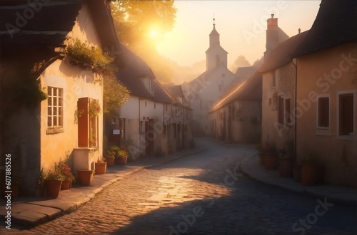 street in the town