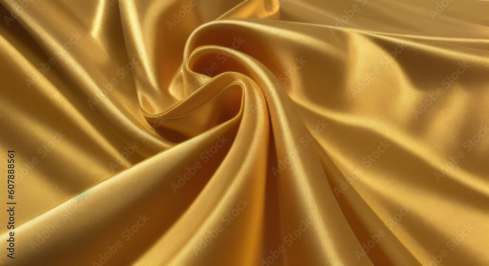 Obraz premium golden silk background