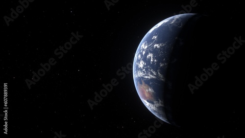 Obraz na płótnie Earth from space w salonie