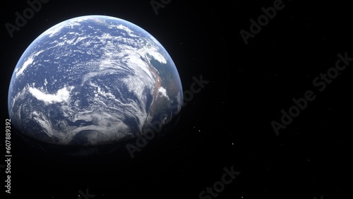 Obraz na płótnie Earth from space w salonie