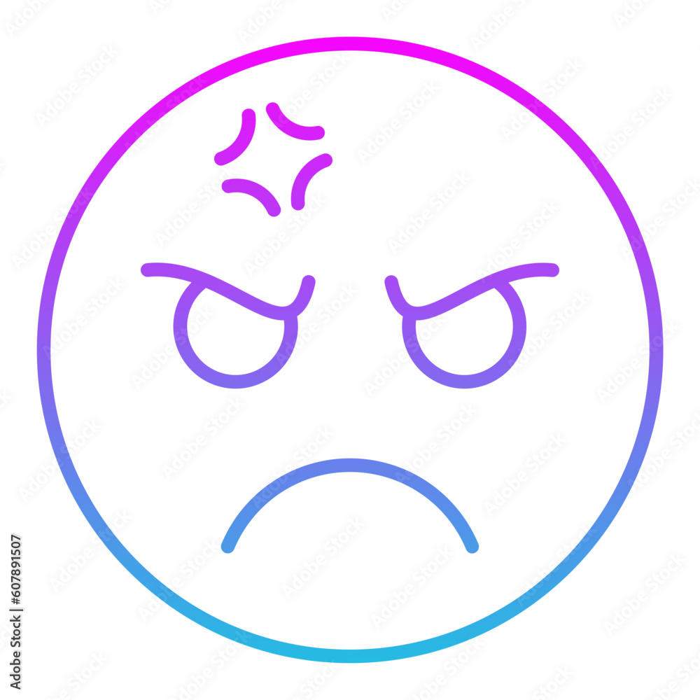 Angry Icon